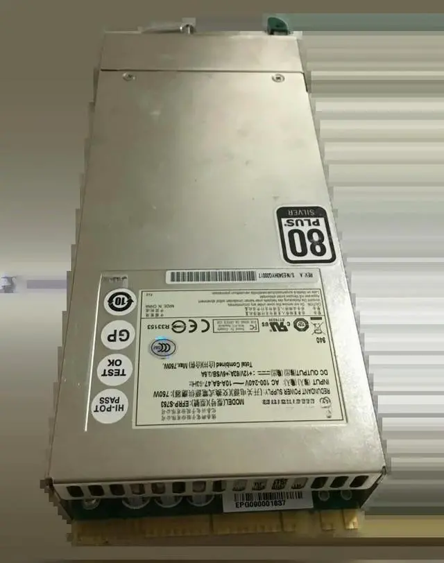 Main image of For I620r-G server power supply EFRP-S753 module power supply 750W