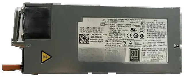 Main image of For 1400W server power supply D1200E-S2 DPS-1200MB-1 B 01CNYW 0FRVCP