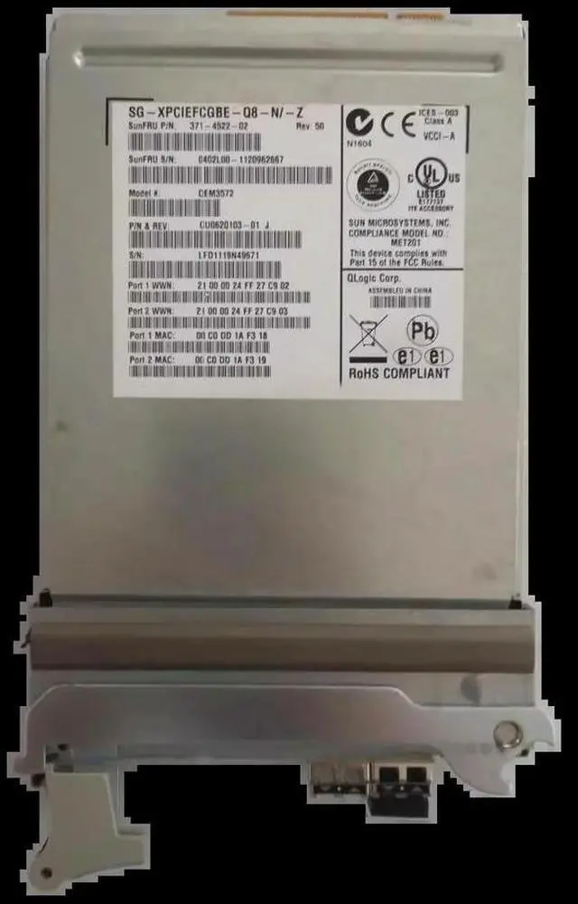 Main image of For SUN 371-4522-02 SG-XPCIEFCGBE-Q8-N/-Z QEM3572 T4-4 8GB