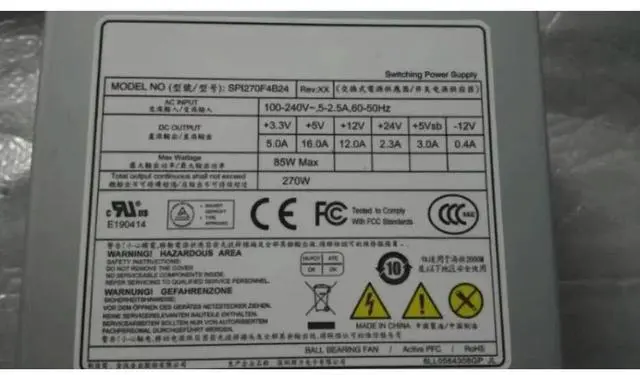 Main image of For FSP350-70LQ SPI270F4B24 FSP400-70LQ FLX450-50HUA Industrial Control Power Supply