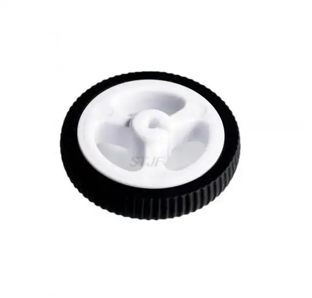 Main image of 10pcs/lot D-hole Rubber Wheel Suitable for N20 Motor D Shaft Tire Car Robot DIY Toys Parts