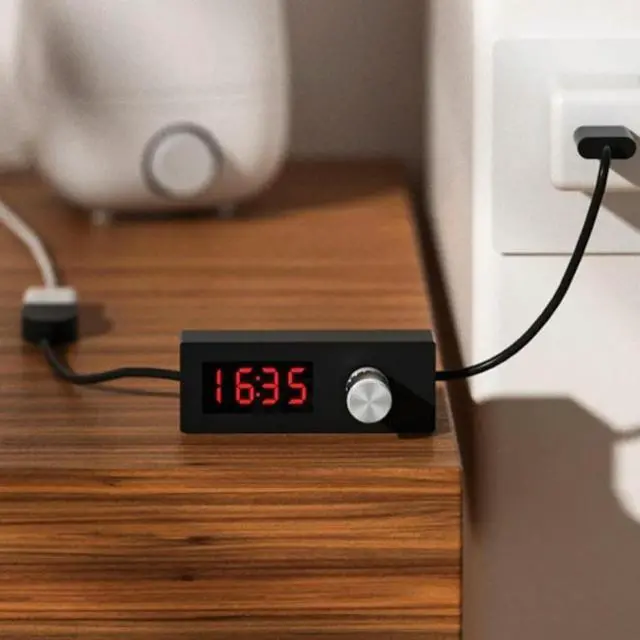 Alt view image 2 of 2 - Adjustable USB Timer Power Off Switching for Fan Lamp Up to 24 Hours 55Mins