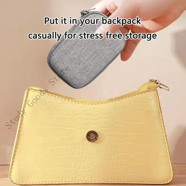 Alt view image 2 of 4 - Hard Carrying Case for Wireless Mouse Storage Bag Portable Travel Organizers