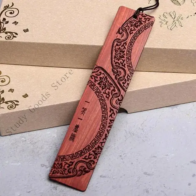 Alt view image 2 of 4 - 2Pieces Vintage Carved Bookmarks Bookmarks with Pendant for Book Lover Student Teacher Kids Adult Reading Aids
