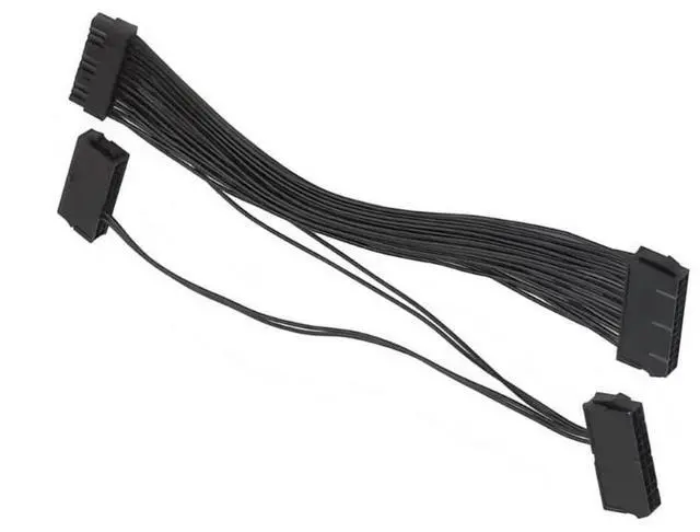 Alt view image 2 of 2 - 24Pin 1 to 3 Port Power Supply Starter Cord Motherboards Adapters Cable for Miners