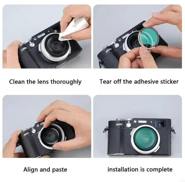 Alt view image 2 of 4 - Waterproof Antiscratch Optical Glass Lens Filter Ultraviolets Lens Filter Replac