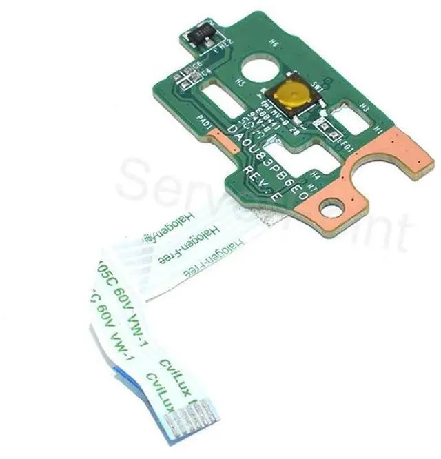 Alt view image 2 of 2 - DA0U83PB6E0 Laptop Power Switch Button Board With Cable For Pavilion 14-N 15-N