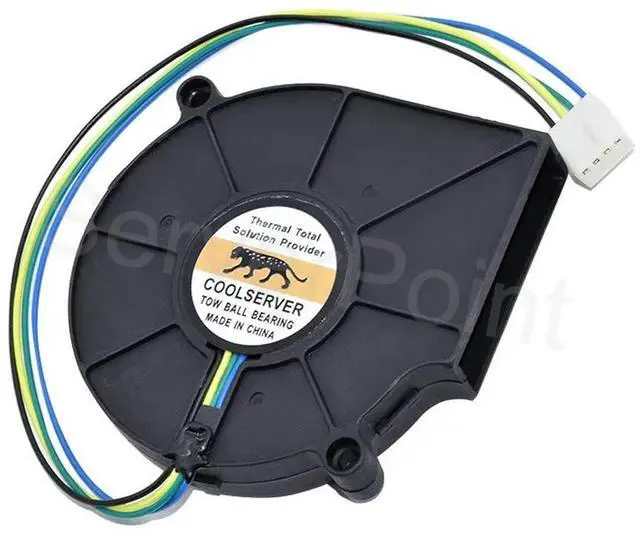 Main image of for BB7515BU B127515BU For COOLSERVER DC 12V 0.80A 4-Wire Server Blower Cooling Fan