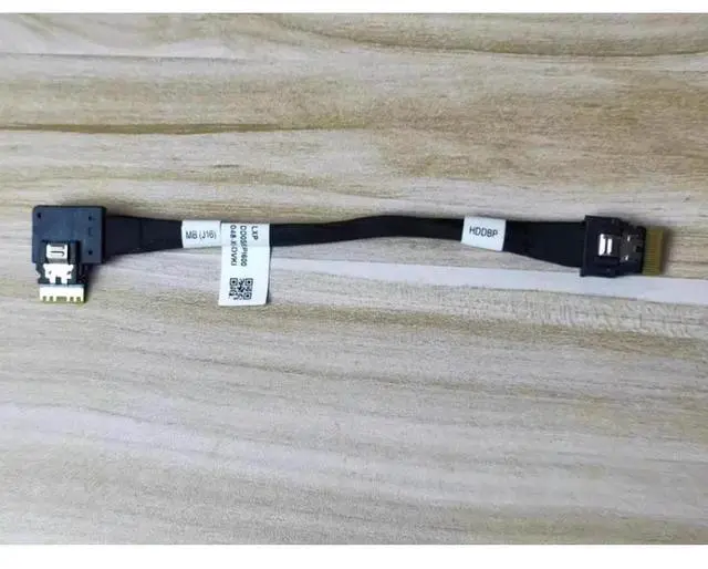 Alt view image 2 of 2 - Slim SAS 4.0 SFF-8654 4X Elbow 36P Connection Data Cable DD0S5UPI600
