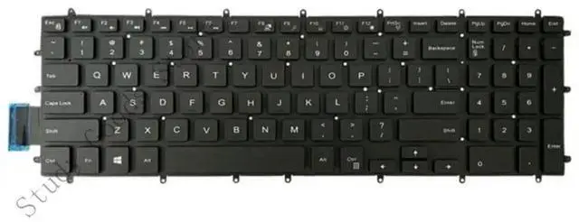Main image of US No Backlit Keyboards Replacement For Specific Gaming Laptops Smooth Operation