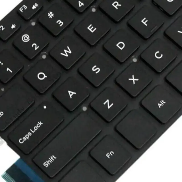 Alt view image 2 of 2 - US No Backlit Keyboards Replacement For Specific Gaming Laptops Smooth Operation