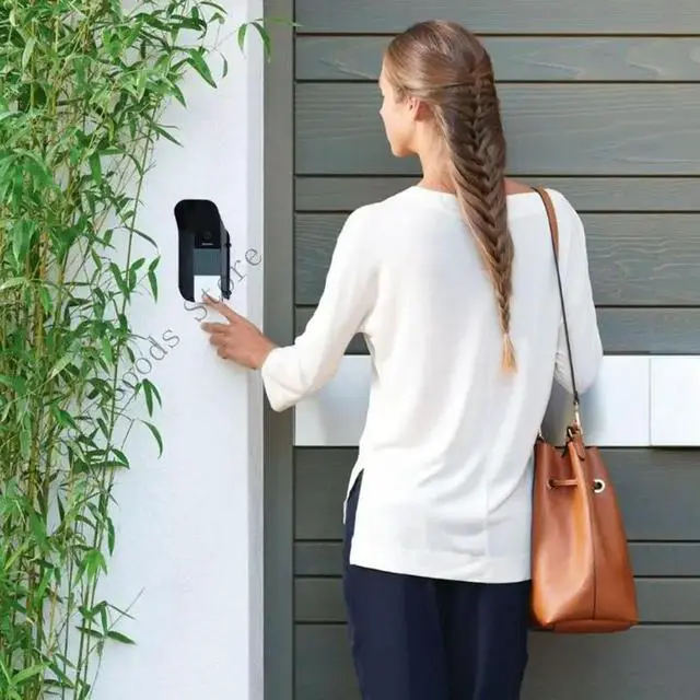 Alt view image 2 of 4 - Rain Protective Keypad Cover Doorbell Shield For 8 Inch Face Recognition Devices