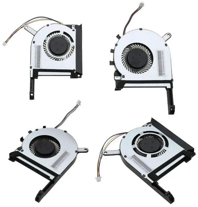 Alt view image 2 of 4 - 2PCS Cooler Radiator Replacement Laptop GPU CPU Cooling Fans ForGaming FX506 FX506IV FX506IU FX506IH FX506II FX506L