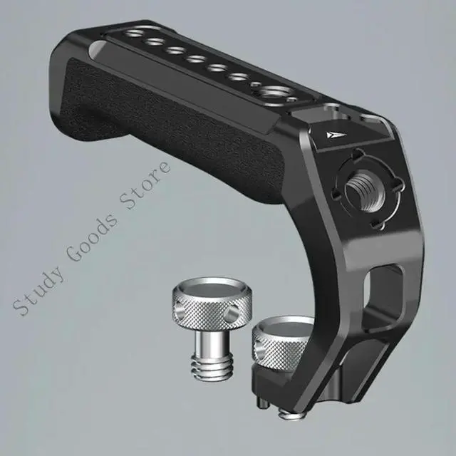 Alt view image 2 of 4 - MultiPurpose Camera Top Handle with Universal Mounting Point Cold Shoe Mount for LED Lights and Microphones Accessories
