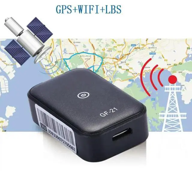 Main image of GF21 Mini GPS Real Time Car Tracker Anti-Lost Device Voice Control Recording Locator High-definition Microphone WIFI+LBS+GPS Pos