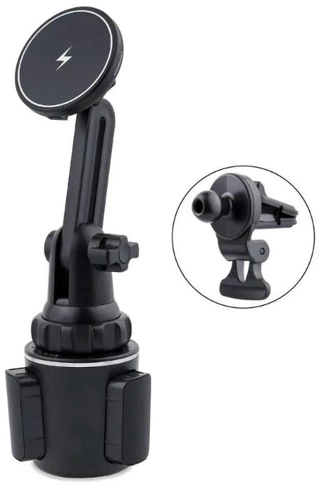 Main image of for MagSafe Car Mount Charger,Cup Holder Phone Mount for Car 15WWireless Car Charger for IOS Phone 12/13/14