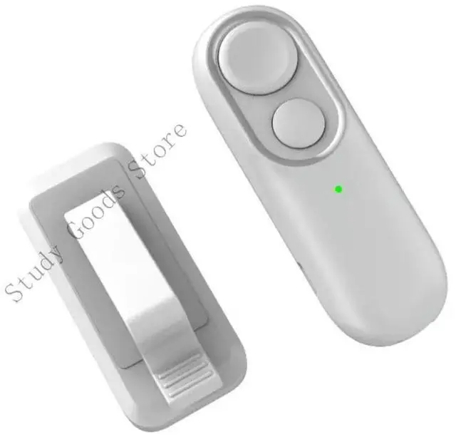 Main image of White Page Turner Remote for Tablets Comfortable Long Terms Use in Any Setting