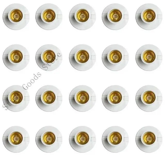 Main image of E27 Screw Lamp Stand Light Bulb Holder Socket With Circuit Designing For Quick Setups In Any Room Decoration 20pcs