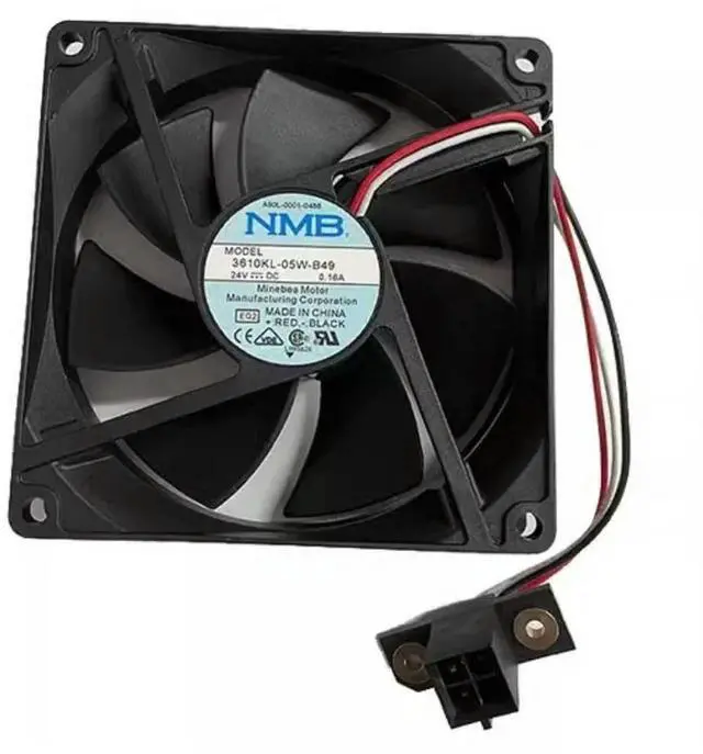 Main image of CPU Cooler Fan for 3610KL-05W-B49 A90L-0001-0488 24V 0.16A Cooling Fan 92*92*25mm