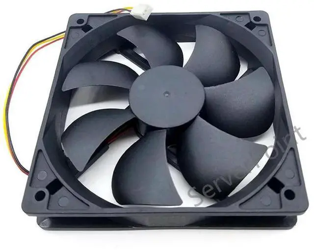 Alt view image 2 of 2 - DC12V 0.46A 12025 120*120*25mm 3Pin Cooler FD121225HB For Y.S.tech Big Air Cooling Fan