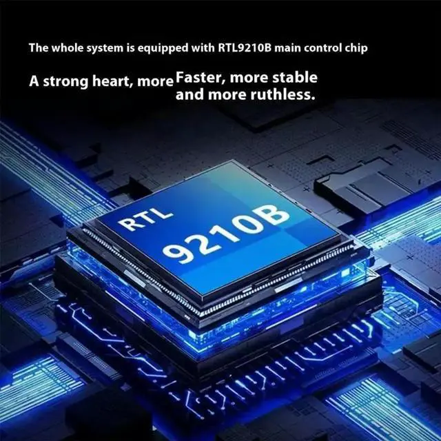 Alt view image 2 of 4 - M.2 Solid Disk Enclosure JMS9210B Double Protocols USB 3.1 10Gbps Aluminum Housing Toolless ForDouble Drives
