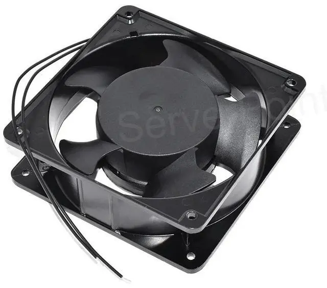 Alt view image 2 of 2 - Square Cooling Fan For AC FXIAL FAN AA1282HS-AT 120*120*38mm 0.12/0.10A 220-2240V 50-60Hz Two Wires