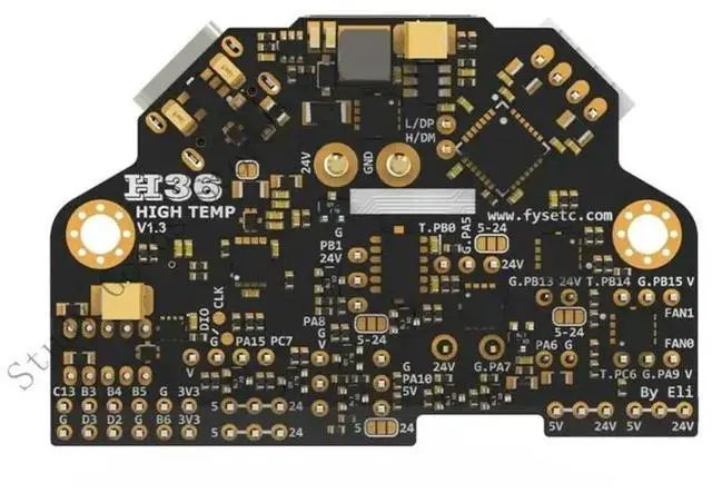 Alt view image 2 of 4 - H36 3D Printer Klipper Canbus Tool Board Support CANBUS and USB Connection