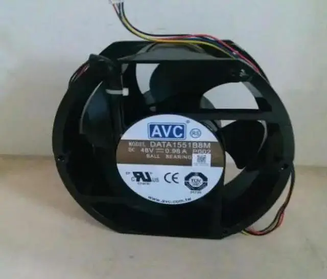 Main image of 17251 DATA1551B8M 48V 0.98A metal shell high temperature resistant 4 Wire Fan
