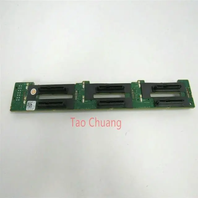 Main image of FOR PowerEdge R610 6-disk SAS SATA hard drive backplane D109N 0D109N