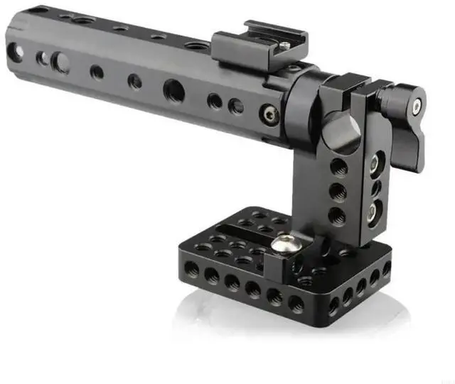 Main image of Camera Grip Top Handle with Cold Shoe for Camera Cage Universal Video Rig for Attaching DSLR Cameras Camcorders External