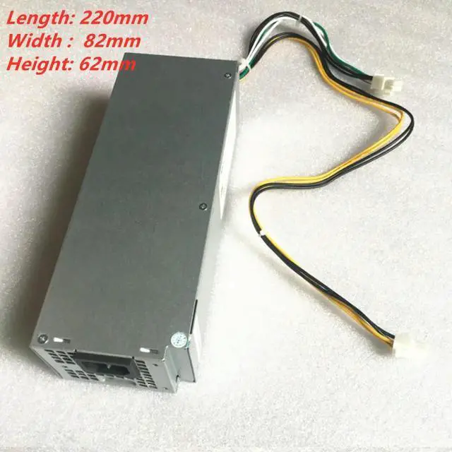 Alt view image 2 of 2 - PSU For OptiPlex 3050 3470 3060 3669 3650 5050 7050 6Pin Power Supply H240ES-02 L240ES-00 J61WF DK87P