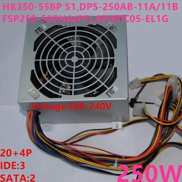 Main image of PSU ForE1020T 1020 1021 1026 250W Power Supply HK350-55BP S1 DPS-250AB-11 A/11 B FSP250-50PNA(PF) API6PC05