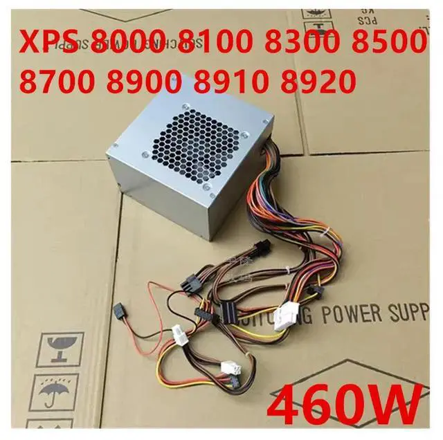 Main image of PSU For XPS 8100 8910 8700 8900 460W Power Supply 0WC1T4 0GJXN1 0WY7XX PC9004 07YC7C 6GXM0 6GPR9