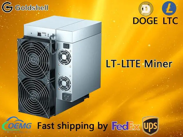 Alt view image 2 of 4 - New Release Gold shell LT LITE Doge LTC Miner Better Than LT5 LT6 MINI DOGE Ready To Delivery