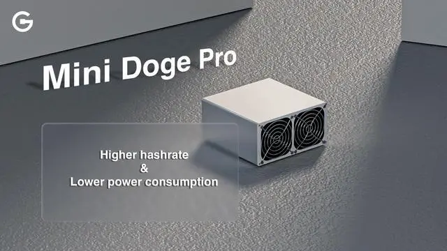 Alt view image 3 of 5 - New Goldshell Mini Doge Pro LTC & Doge Miner 205MH/s 220W Super Slience Home Use with PSU