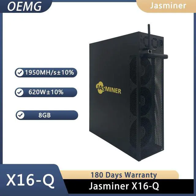 Main image of New JASMINER X16-Q High throughput 3U Quiet Server Wi-Fi 1950MH 620W 8G Shipped by  Jay 30
