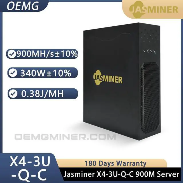 Main image of Jasminer X4-C 900MH/s 340W 5G ETC ETHW Miner Low Power Bulid-in PSU Ultra-Silence Home Mining