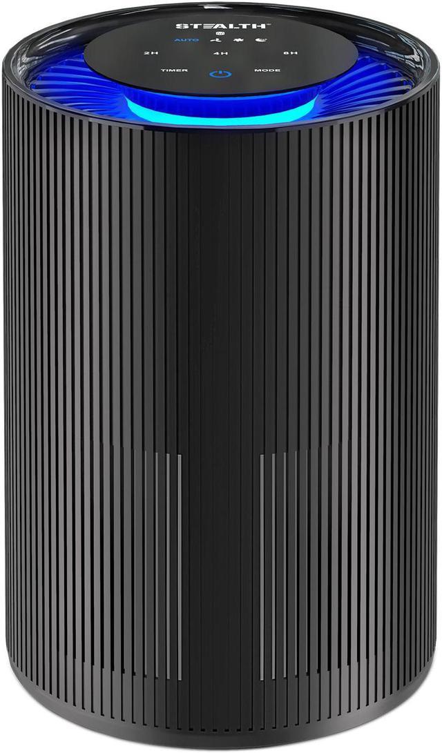 Air Purifier, Compact Desktop Air Cleaner with 3-in-1 True HEPA Filter, 4  Fan Speeds, Low Noise, Sleep Mode, Night Light, Filter Replacement  Reminder, Removes Dust/Smoke for Car/Home/Bedroom/Office price in Saudi  Arabia