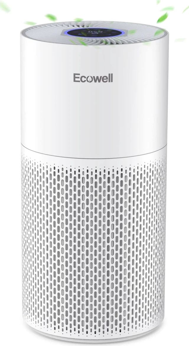 Main image of ECOWELL Air Purifiers for Home Large Room up to 2314sq.ft, 29dB, Air Cleaner, Air Filtration System with H13 True HEPA Filter, Removes 99.97% Mold Smokers Pet Dander Dust Odor, EAP360