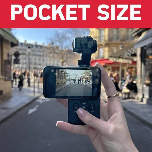 Alt view image 2 of 5 - ORDRO M5 Pocket Camera, 3-Axis Stabilisation 5K Video Camcorder