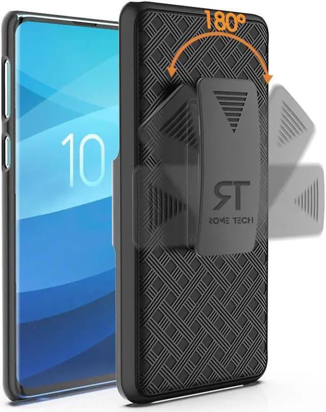 Main image of Rome Tech For Samsung Galaxy S10 Plus Belt Clip Holster Phone Case
