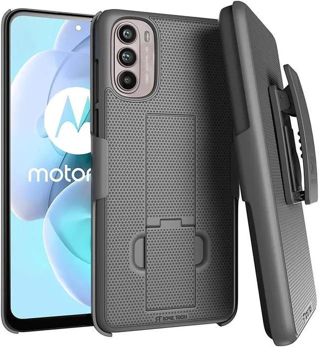 Main image of Rome Tech For Motorola Moto G 5G (2022) Belt Clip Holster Phone Case