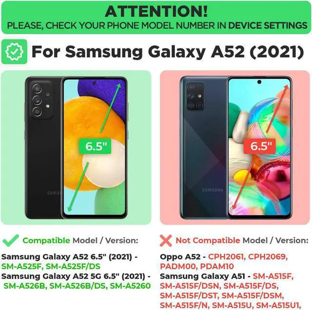 Alt view image 2 of 5 - Rome Tech For Samsung Galaxy A52 5G Belt Clip Holster Phone Case