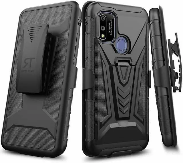 Rome Tech For Coolpad Suva Dual-Layer Holster Case with Kickstand