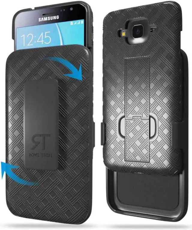 Main image of Samsung Galaxy J3 V (1st 2016) Rome Tech Shell Holster Combo Case