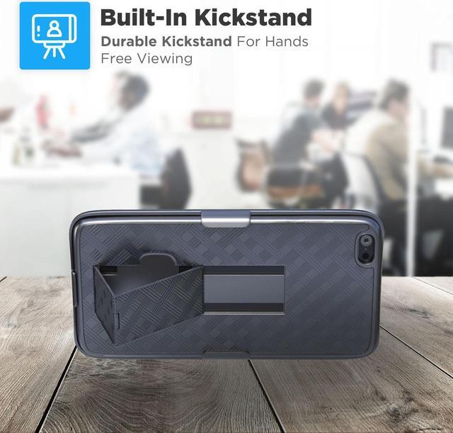 Alt view image 5 of 6 - Shell Holster Combo Case for Apple iPhone 6 & iPhone 6s