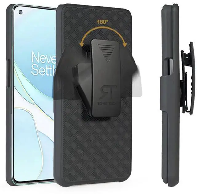 Alt view image 6 of 7 - Rome Tech For OnePlus 9 Belt Clip Holster Phone Case