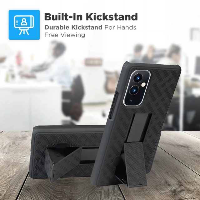 Alt view image 5 of 5 - Rome Tech For OnePlus 9 Belt Clip Holster Phone Case