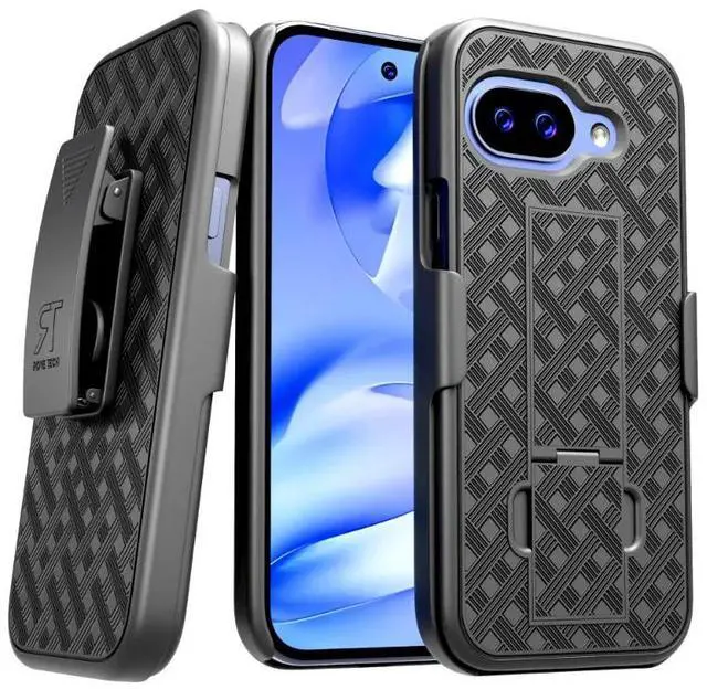 Main image of Rome Tech For Google Pixel 9a (2025) Belt Clip Holster Phone Case