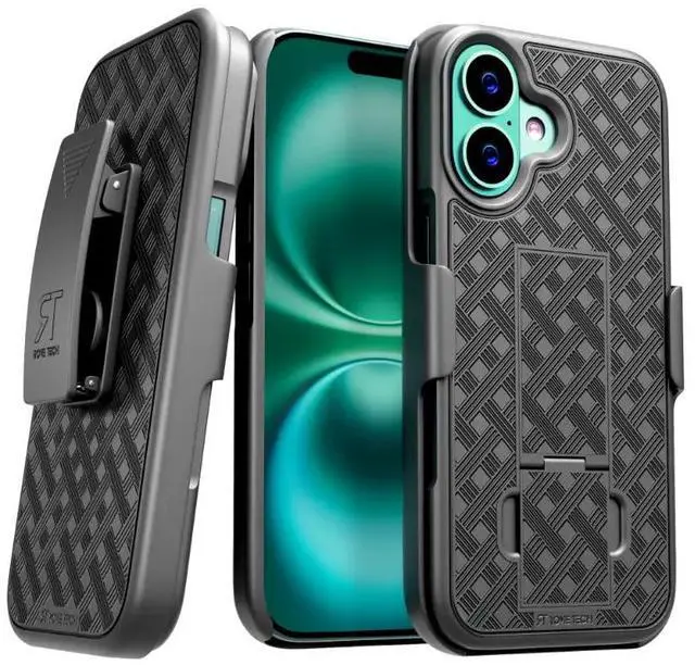 Main image of Rome Tech For Apple iPhone 16 Plus Belt Clip Holster Phone Case